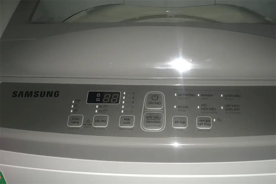 Khách hàng review Máy giặt Samsung 8.5 kg WA85M5120SG/SV 2