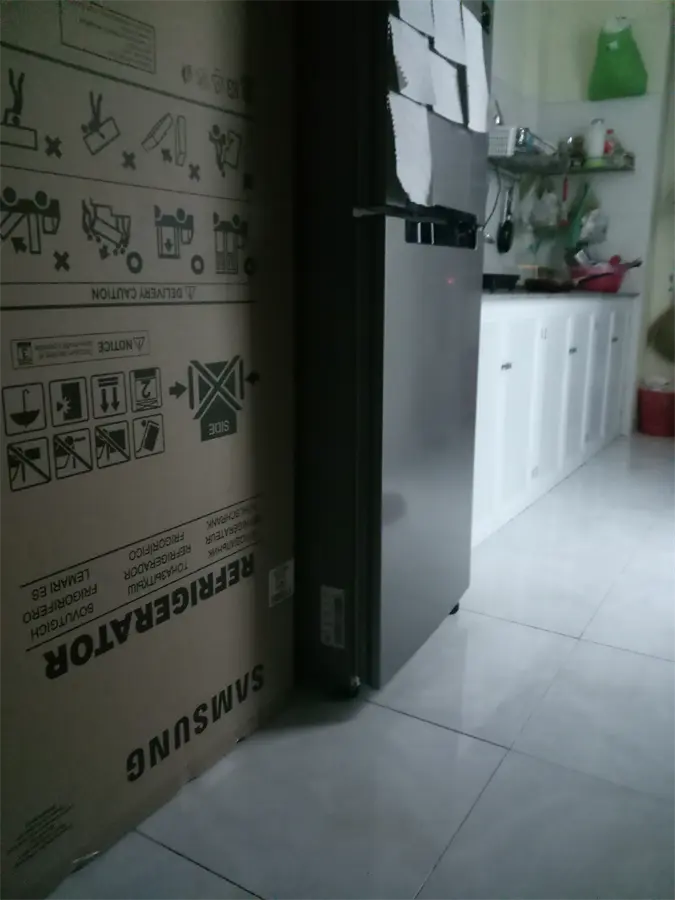 Khách hàng review Tủ lạnh Samsung Inverter 208 lít RT19M300BGS/SV 58