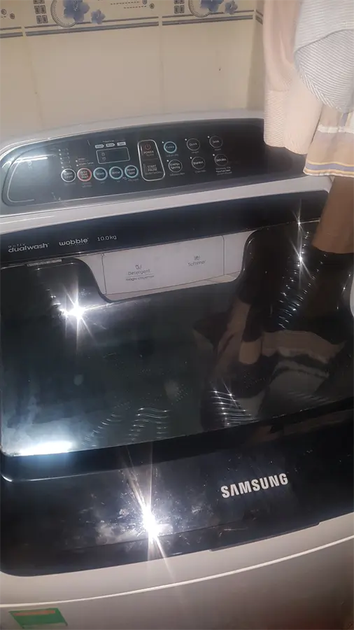 Khách hàng review Máy giặt Samsung 10 kg WA10J5710SG/SV 7