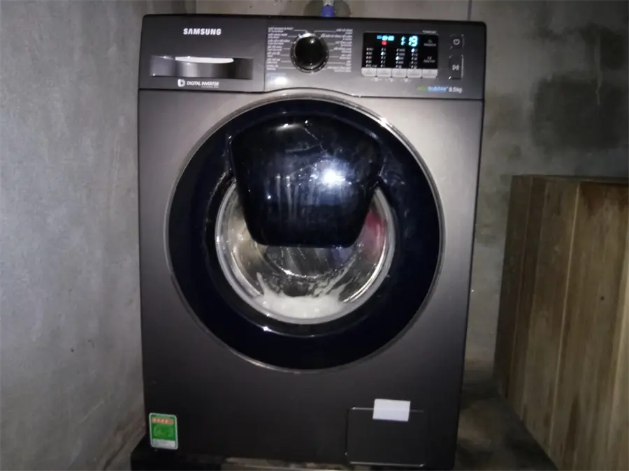 Khách hàng review Máy giặt Samsung AddWash Inverter 8.5 kg WW85K54E0UX/SV 3