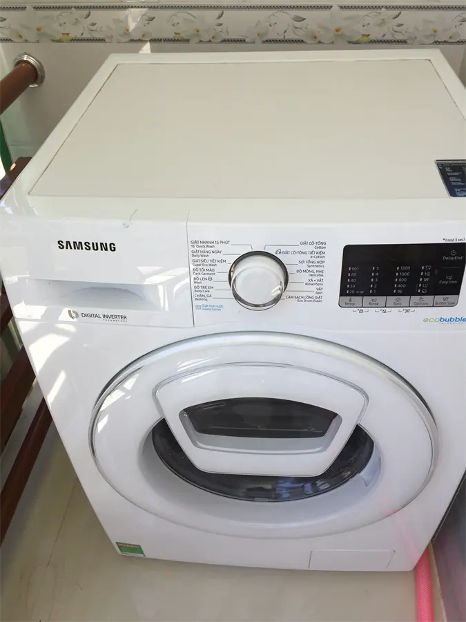 Khách hàng review Máy giặt Samsung Inverter 9 kg WW90K52E0WW/SV 8