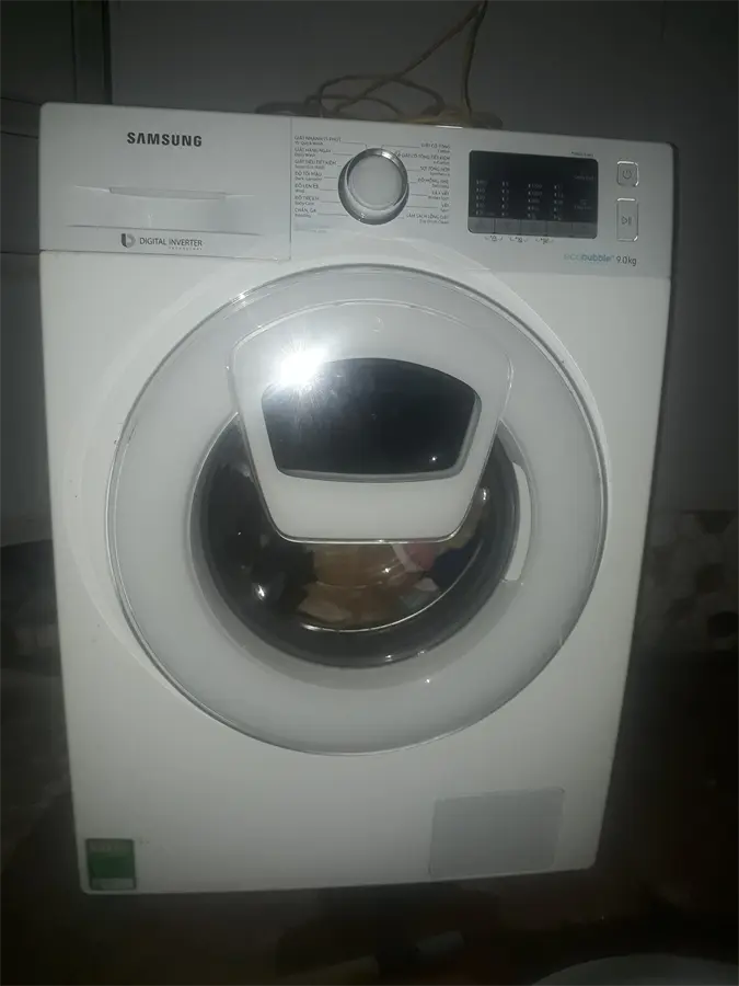 Khách hàng review Máy giặt Samsung Inverter 9 kg WW90K52E0WW/SV 7