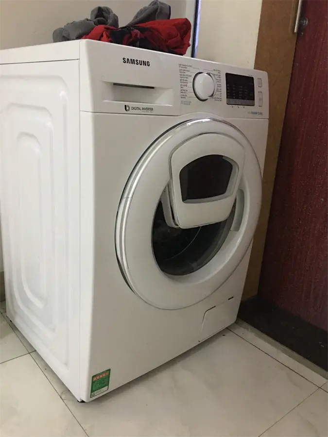 Khách hàng review Máy giặt Samsung AddWash Inverter 8 kg WW80K52E0WW/SV 15