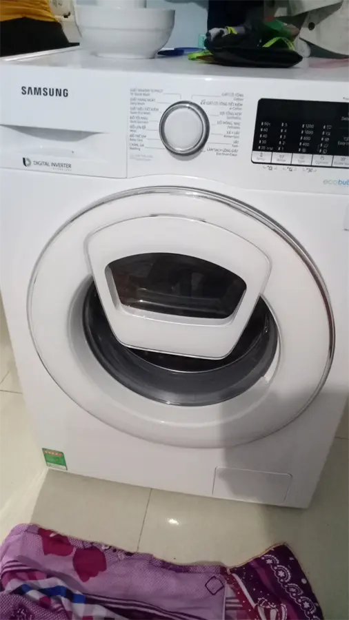 Khách hàng review Máy giặt Samsung AddWash Inverter 8 kg WW80K52E0WW/SV 14