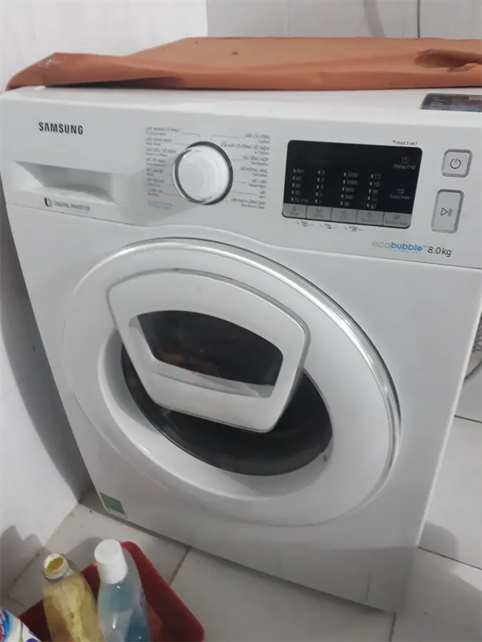 Khách hàng review Máy giặt Samsung AddWash Inverter 8 kg WW80K52E0WW/SV 13
