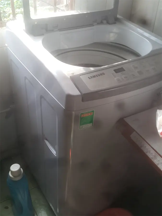 Khách hàng review Máy giặt Samsung 8.5 kg WA85M5120SG/SV 1