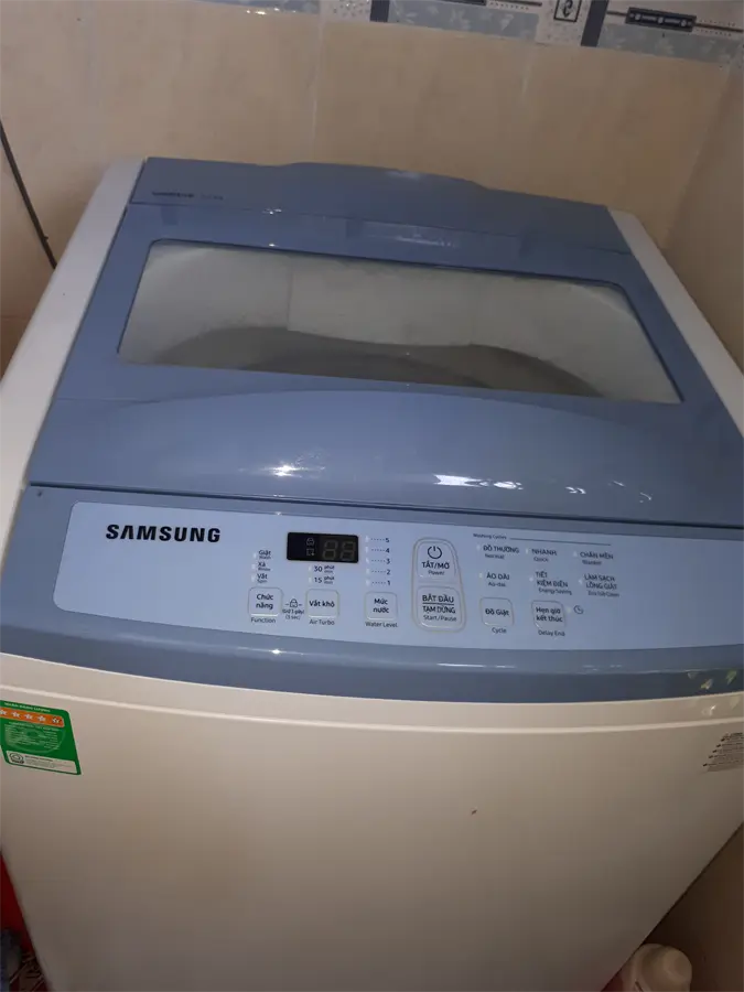 Khách hàng review Máy giặt Samsung 9 kg WA90M5120SW/SV 8