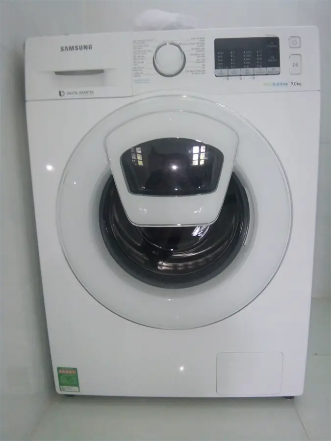 Khách hàng review Máy giặt Samsung Inverter 9 kg WW90K52E0WW/SV 5