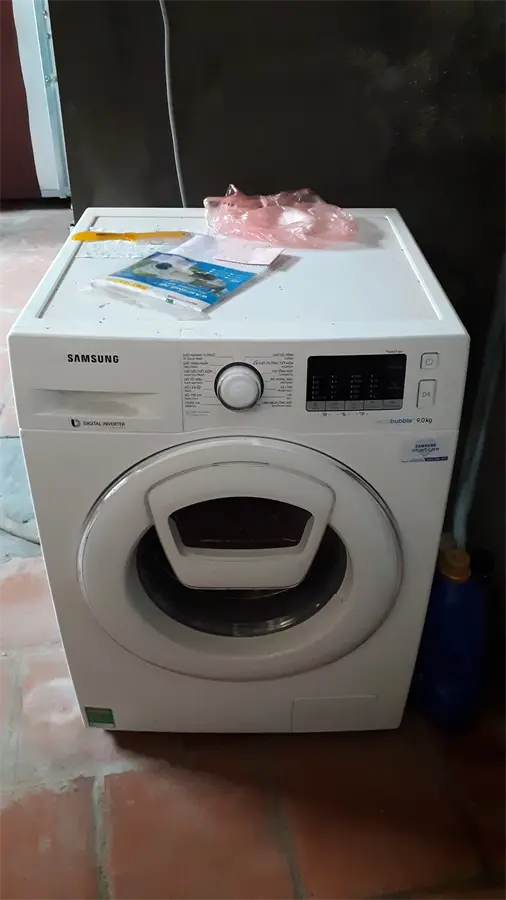 Khách hàng review Máy giặt Samsung Inverter 9 kg WW90K52E0WW/SV 3