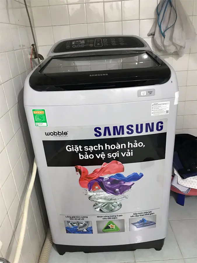 Khách hàng review Máy giặt Samsung Inverter 10.5 kg WA10J5750SG/SV 8