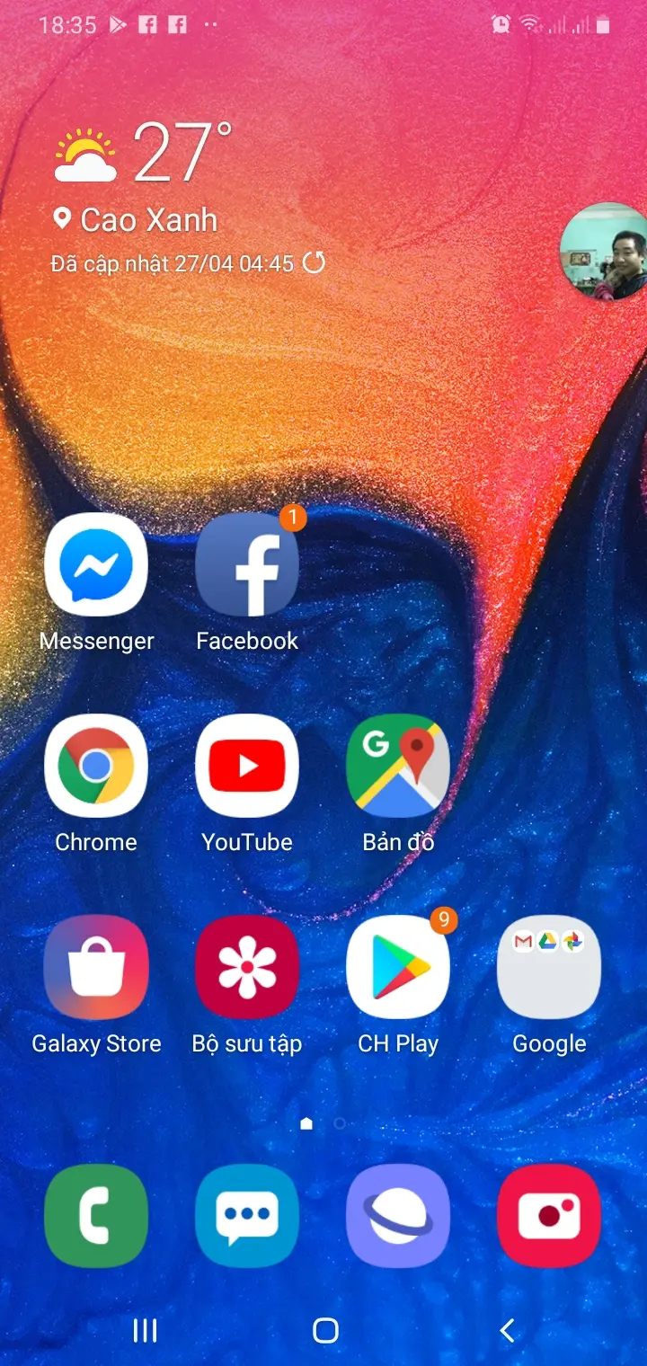 Khách hàng review Điện thoại Samsung Galaxy A10 7