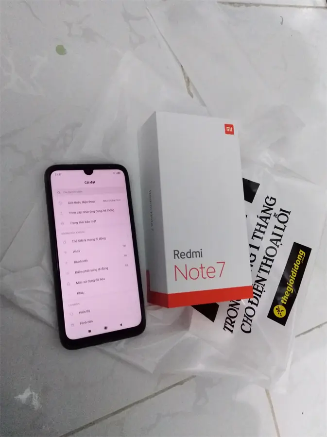 Khách hàng review Điện thoại Xiaomi Redmi Note 7 (4GB/64GB) 38