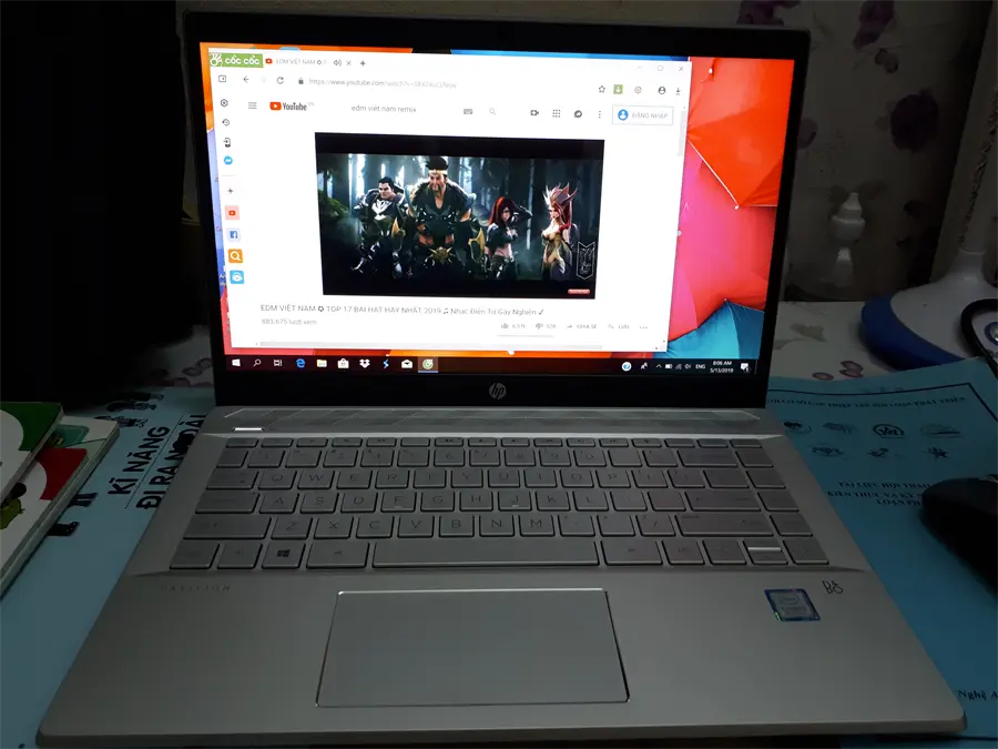 Khách hàng review Laptop HP Pavilion 14 ce1018TU i5 8265U/4GB 16GB/1TB/Win10 (5RL41PA) 1