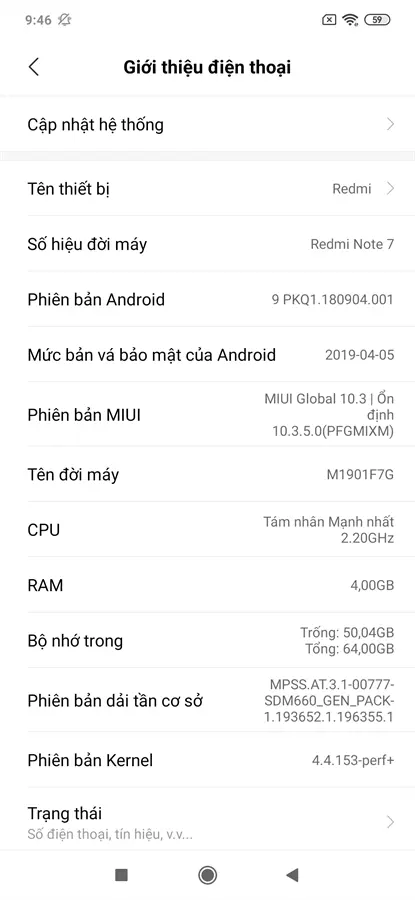 Khách hàng review Điện thoại Xiaomi Redmi Note 7 (4GB/64GB) 31