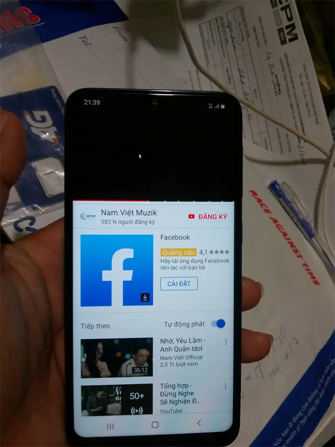 Khách hàng review Điện thoại Samsung Galaxy A10 4
