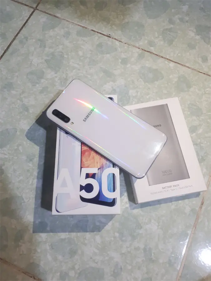 Khách hàng review Điện thoại Samsung Galaxy A50 64GB 16