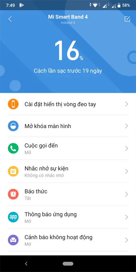 Khách hàng review Vòng đeo tay thông minh Mi Band 4 63