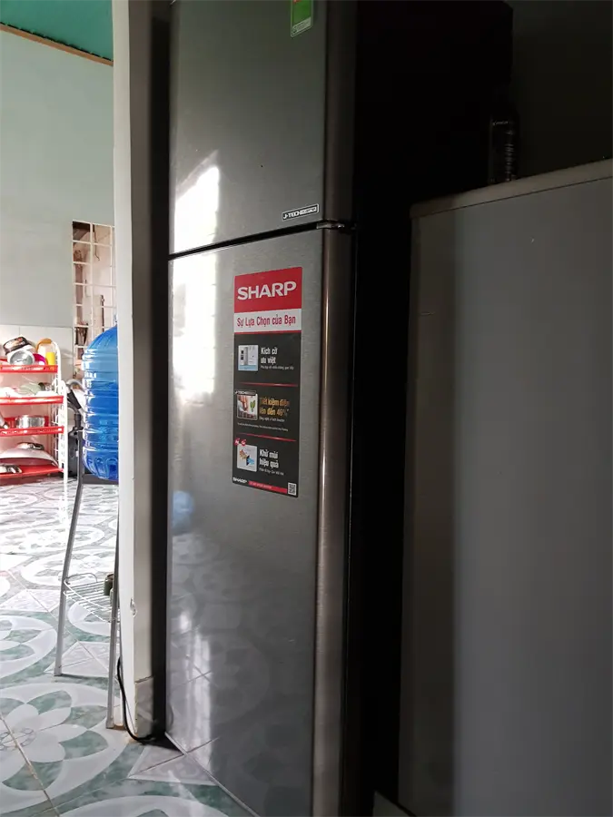 Khách hàng review Tủ lạnh Sharp Inverter 253 lít SJ-X281E-DS 6