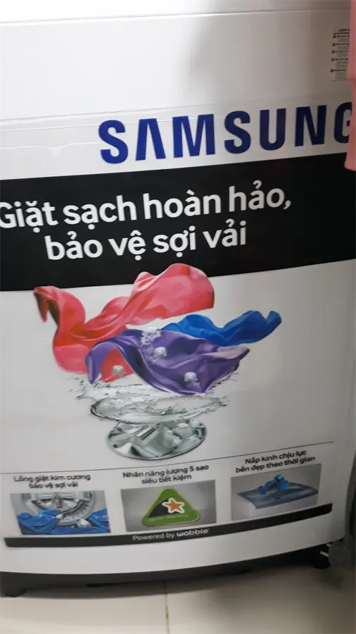 Khách hàng review Máy giặt Samsung 9 kg WA90M5120SW/SV 1