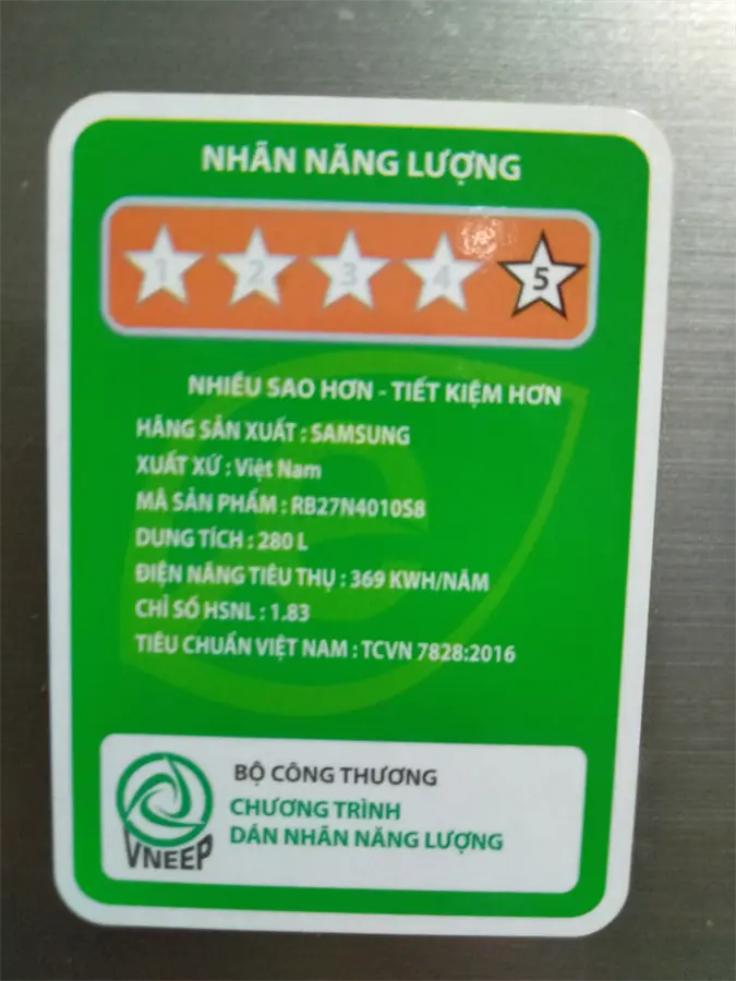 Khách hàng review Tủ lạnh Samsung Inverter 280 lít RB27N4010S8/SV 1