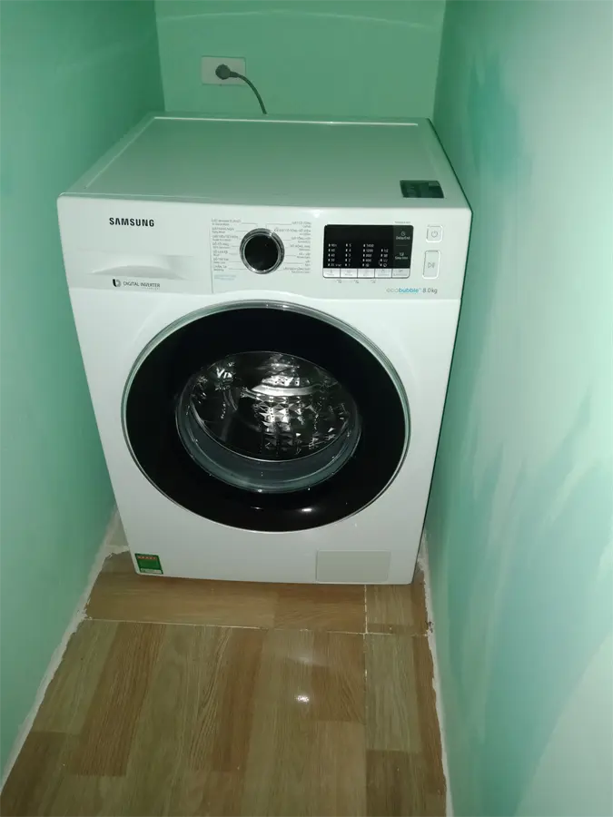 Khách hàng review Máy giặt Samsung Inverter 8 kg WW80J54E0BW/SV 2