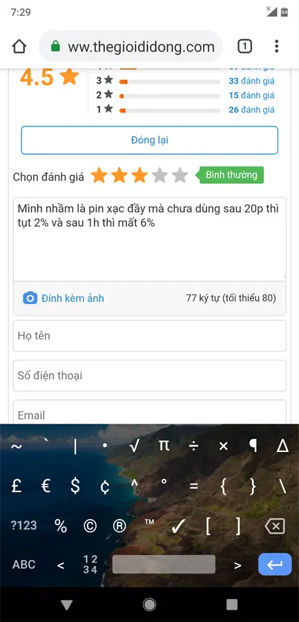 Khách hàng review Điện thoại Nokia 8.1 3
