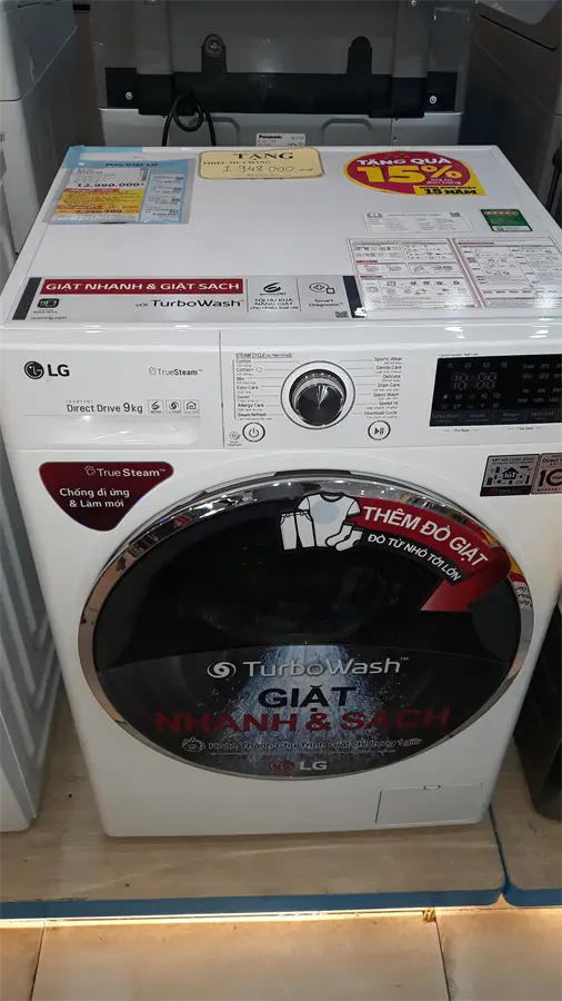 Khách hàng review Máy giặt LG Inverter 9 kg FC1409S2W 29