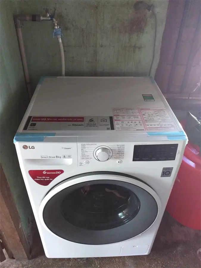 Khách hàng review Máy giặt LG Inverter 8 kg FC1408S4W2 11