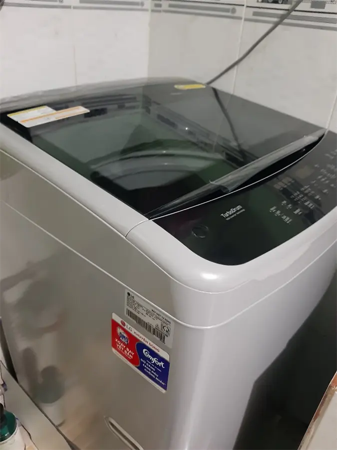 Khách hàng review Máy giặt LG Inverter 9.5 kg T2395VS2M 2