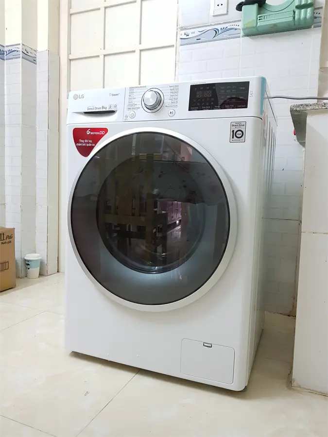 Khách hàng review Máy giặt LG Inverter 9 kg FC1409S4W 2