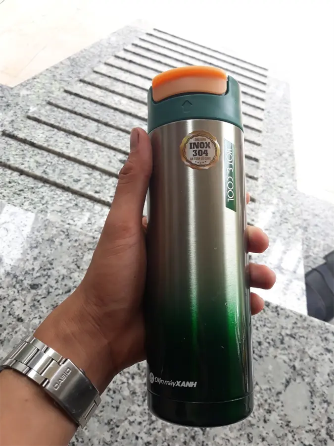 Khách hàng review Bình giữ nhiệt inox 470 ml DMX BG006 7