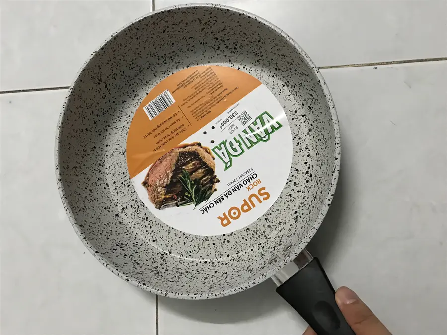 Khách hàng review Chảo nhôm chống dính vân đá đáy từ 26 cm Supor F23A26IH 1