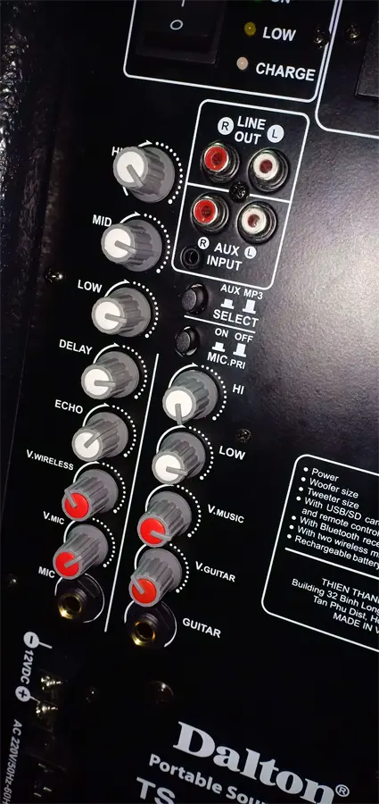 Khách hàng review Loa kéo karaoke Dalton TS-15G600N 600W 1