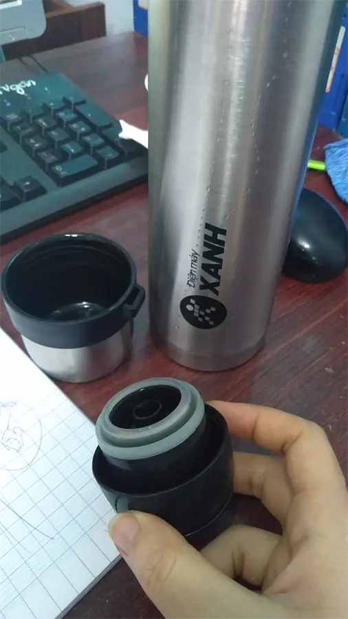 Khách hàng review Bình giữ nhiệt inox 500 ml DMX-002 3