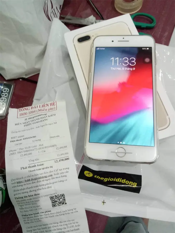 Khách hàng review Điện thoại iPhone 7 Plus 32GB 20