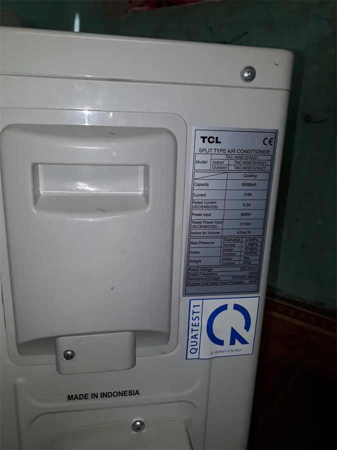 Khách hàng review Máy lạnh TCL 1HP TAC-N09CS/XA21 1