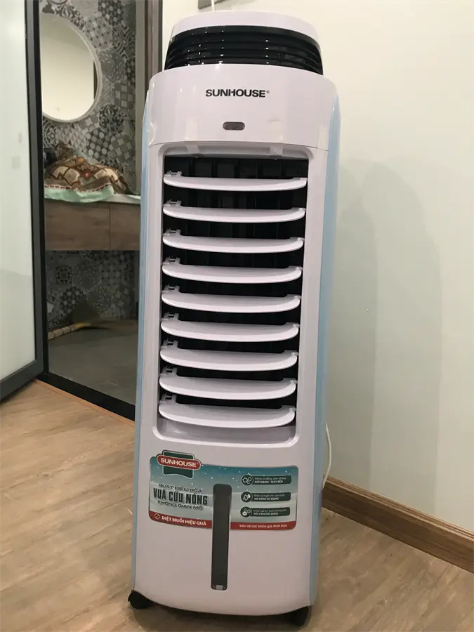 Khách hàng review Quạt điều hòa Sunhouse SHD7718 120W 2