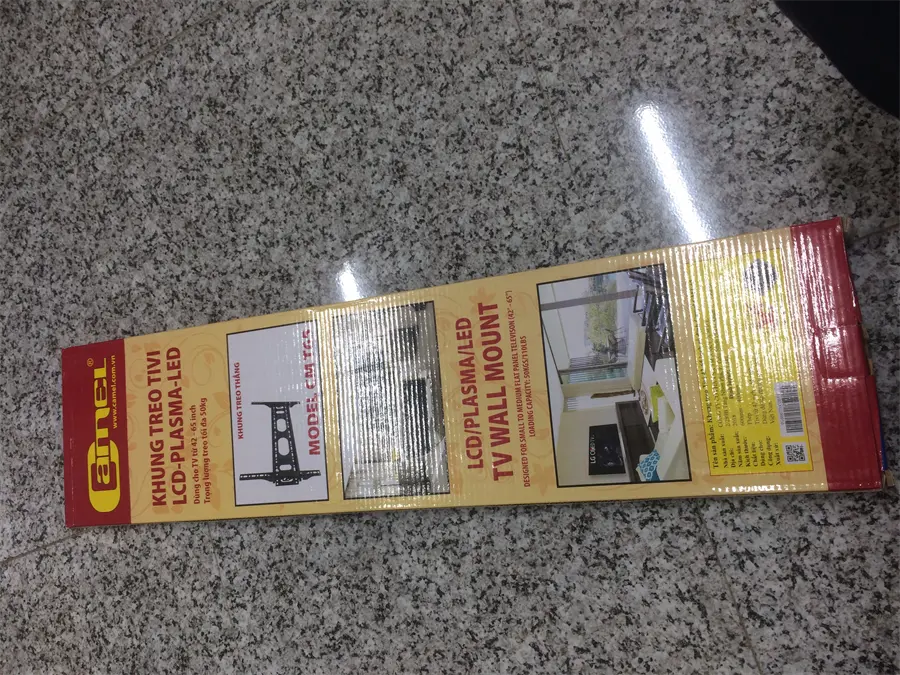 Khách hàng review Khung treo Tivi 42-65 inch Cố định Camel CMT65 16