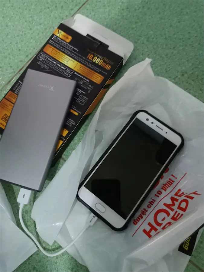 Khách hàng review Pin sạc dự phòng Polymer 10.000 mAh Type C Xmobile Atela 10 5