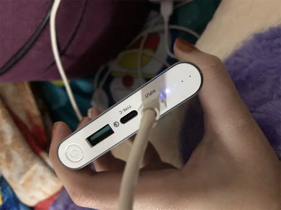 Khách hàng review Pin sạc dự phòng Polymer 10.000 mAh Type C QC3.0 eValu PA F1 Air 9