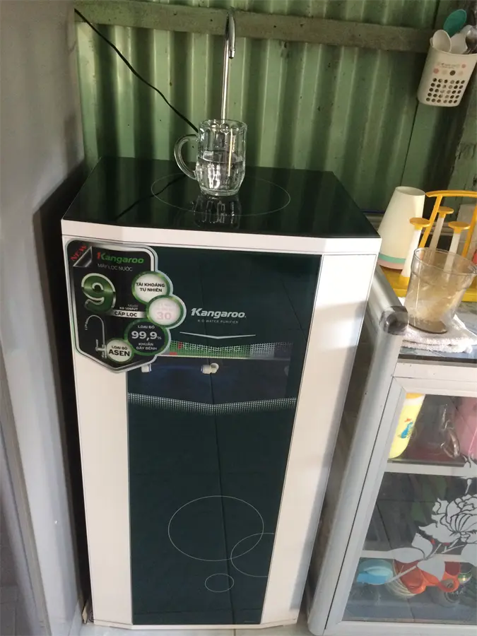 Khách hàng review Máy lọc nước RO Kangaroo VTU KG109A 9 lõi 22
