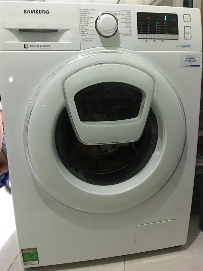Khách hàng review Máy giặt Samsung AddWash Inverter 8 kg WW80K52E0WW/SV 5