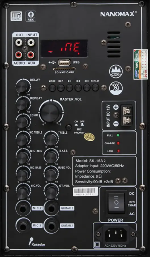 Khách hàng review Loa kéo Karaoke Nanomax SK-15A2 300W 1