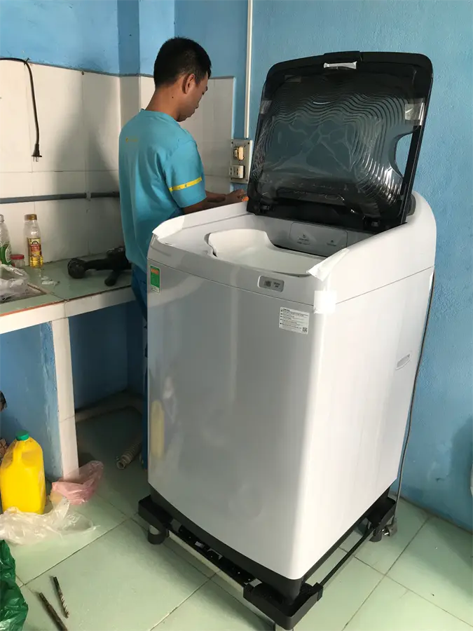 Khách hàng review Máy giặt Samsung Inverter 10.5 kg WA10J5750SG/SV 5