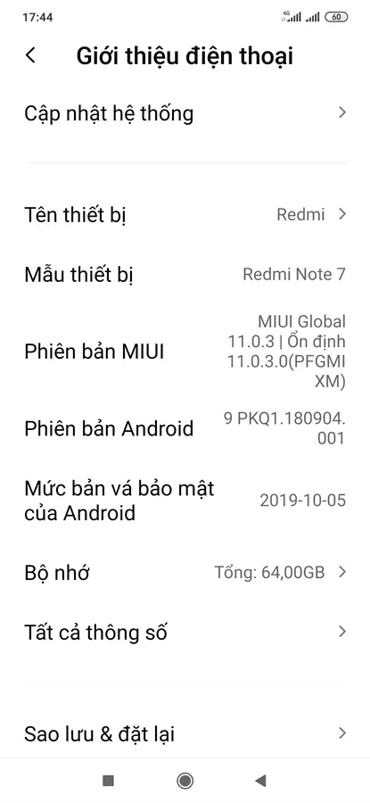 Khách hàng review Điện thoại Xiaomi Redmi Note 7 (4GB/64GB) 7