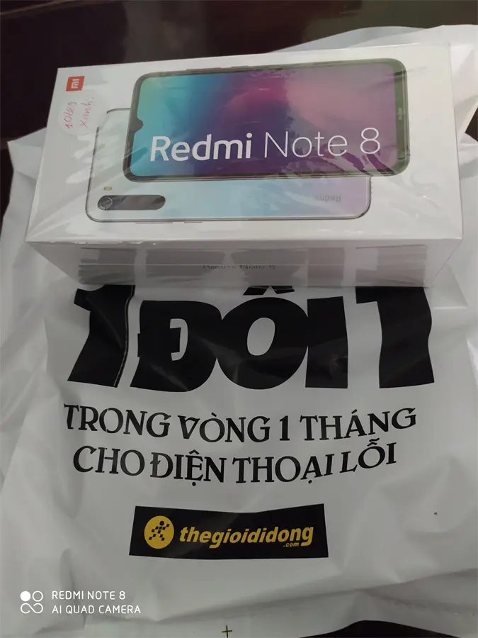 Khách hàng review Điện thoại Xiaomi Redmi Note 8 (3GB/32GB) 6