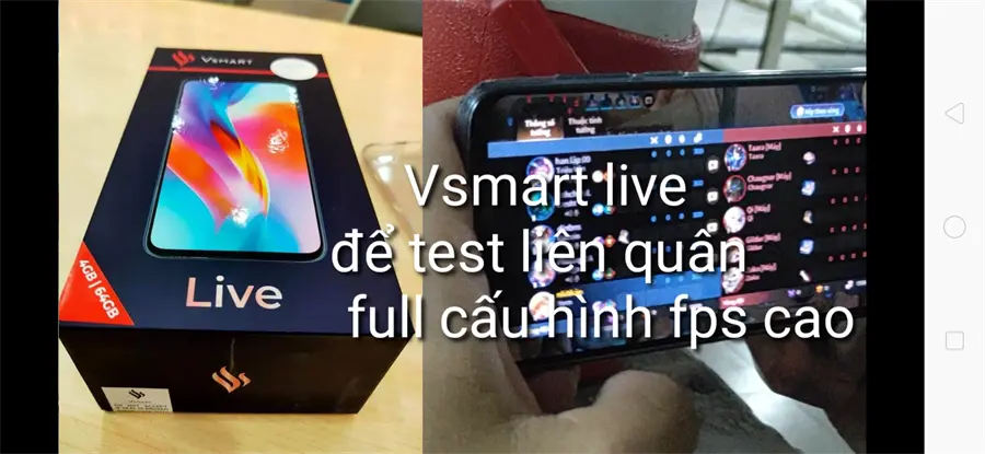 Khách hàng review Điện thoại Vsmart Live (6GB/64GB) 47