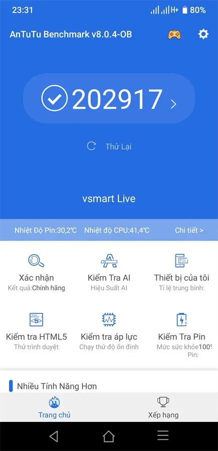 Khách hàng review Điện thoại Vsmart Live (6GB/64GB) 41