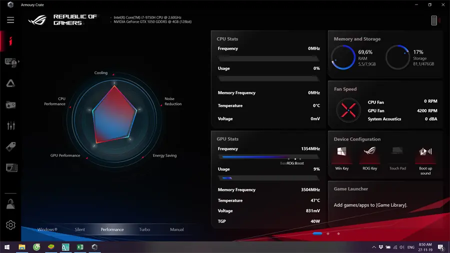 Khách hàng review Laptop Asus Gaming ROG Strix G531GD i7 9750H/8GB/512GB/4GB GTX1050/Win10 (AL034T) 2