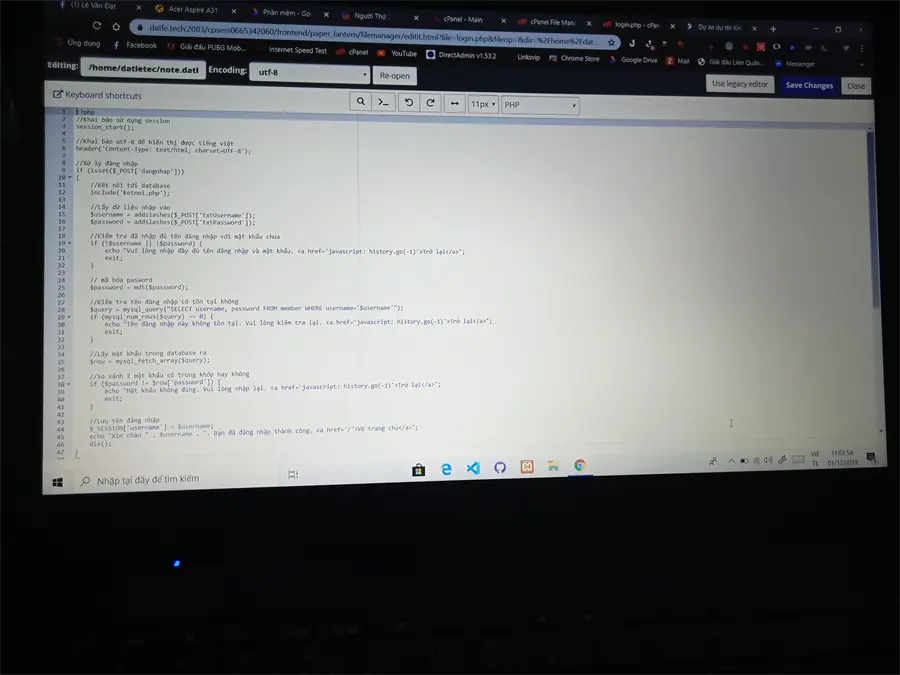 Khách hàng review Laptop Acer Aspire A315 54 36QY i3 10110U/4GB/256GB/Win10 (NX.HM2SV.001) 2